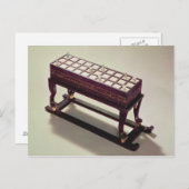 Spelbord van de Tomb van Tutankhamun Briefkaart (Voorkant / Achterkant)