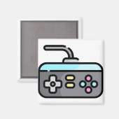 Spelcontroller Magneet (Voorkant / Achterkant)