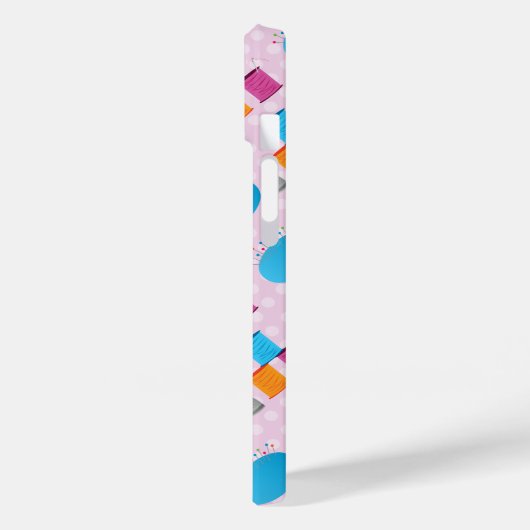 Speldkussen en draadnaaien Case-Mate iPhone case (Achterkant / Links)