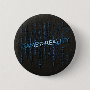 Spelen groter dan realiteit ronde button 5,7 cm
