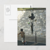 Spelen in Montmartre Briefkaart (Voorkant / Achterkant)