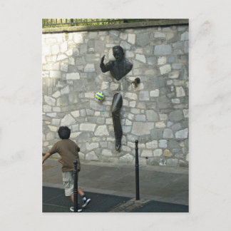 Spelen in Montmartre Briefkaart