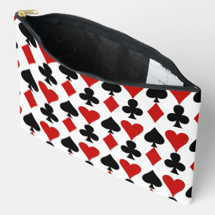 Spelen Kaart kostuums ontwerp accessoire tas