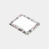 Spelen Kaart Pattern Casino Thema Post-it Post-it® Notes (Schuin)