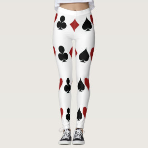 Spelen Kaart Suits Thunder_Cove Leggings