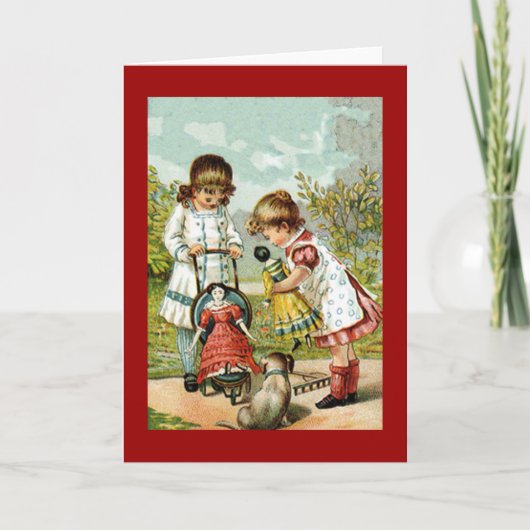 Spelen met Dolls Kaart (Voorkant)