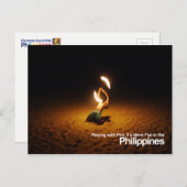 Spelen met Fire Philippines Briefkaart (Voorkant / Achterkant)