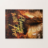 Spelen met Fire Puzzle Legpuzzel (Horizontaal)
