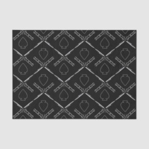 Spelen met nippen tissuepapier