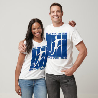 Spelen met passie Win met trots T-shirt