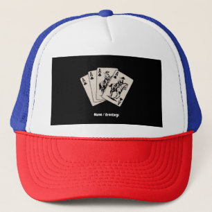 Spelen Poker-Kaart Westerne Country Girl Trendy Trucker Pet