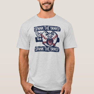 Spelen van de Yanks Buitenaardse honkbal T-shirt
