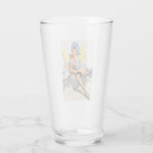 SPELEN VAN GIRL PINT GLASS GLAS (Achterkant)