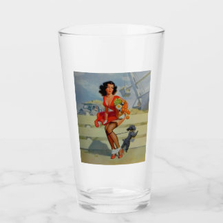 SPELEN VAN GIRL PINT GLASS GLAS