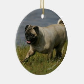 Spelend nabij water keramisch ornament (Rechts)