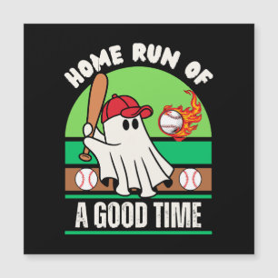 Spelende Geest Halloween Baseball