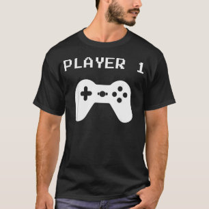 Speler 1 - Overeenkomstige Speler 1 Speler 2 Voor T-shirt