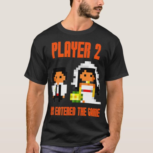 Speler 2 heeft de videogamer van de Weddenschap va T-shirt (Voorkant)