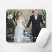 Speler 2 voor altijd | Aangepaste Gamer Paar Foto  Muismat (Met muis)