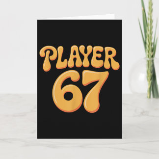 Speler 67 Alpha Slang Gen 67e Nummer 67  Kaart