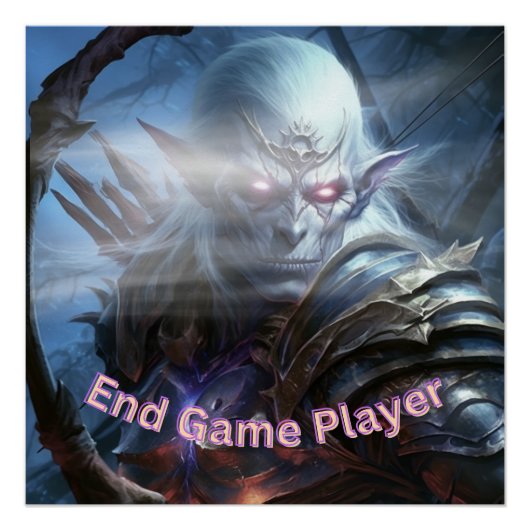 Speler beëindigen perfect poster (Voorkant)