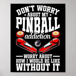 Speler Enthousiast Pinll Verslaafde Gamer Pinller  Poster