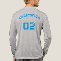 Speler Naam Jersey Nummer Mannen Grijs Lange Mouw