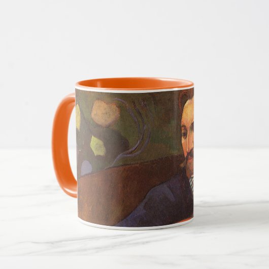 Speler Schneklud Portrait van Paul Gauguin Mok (Voorkant links)