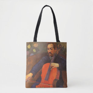 Speler Schneklud Portret door Paul Gauguin Draagtas
