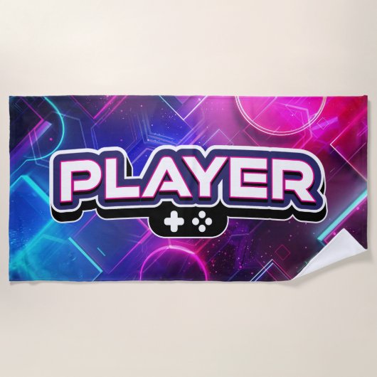 Speler Strandlaken (Voorkant)