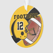 Speler van het Football van de Varsiteit Ornament (voorkant)