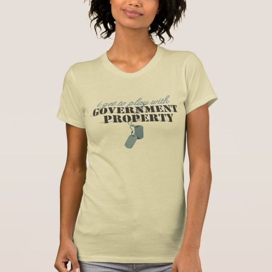 spelgov-eigenschap t-shirt (Voorkant)