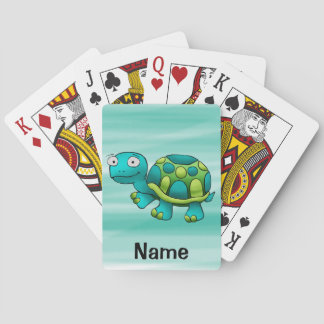 Spelkaarten, Cute Turtle-Cartoon Pokerkaarten