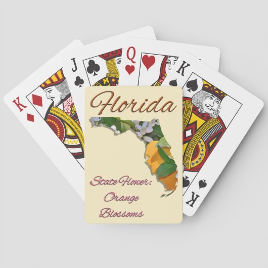 Spelkaarten - FLORIDA Pokerkaarten (Achterkant)