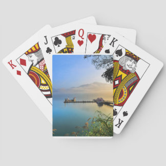 Spelkaarten met waterstraal speelkaarten