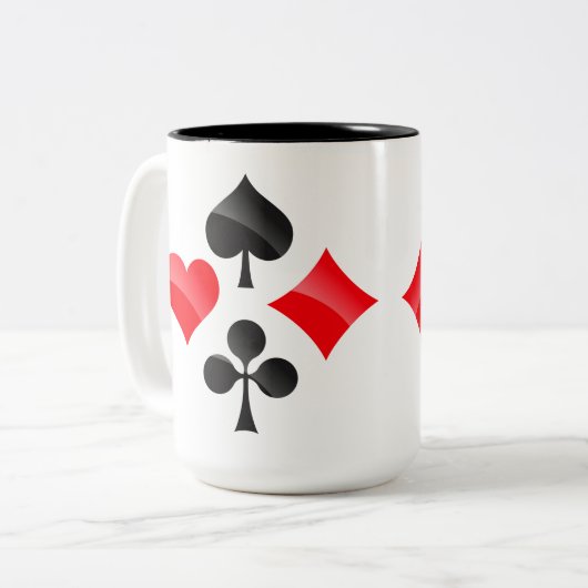 Spelkaarten - Mok (Voorkant links)