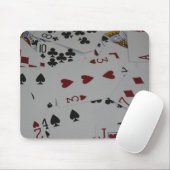 Spelkaarten mousepad muismat (Met muis)
