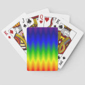 Spelkaarten - Regenbooggolven Pokerkaarten (Achterkant)