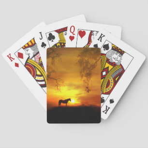 spelkaarten voor paarden pokerkaarten