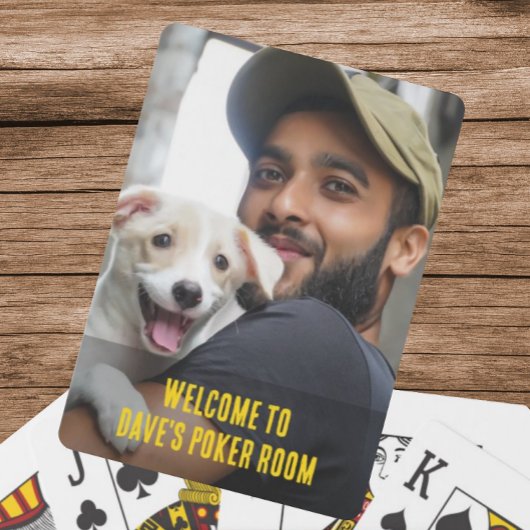 Spelkaarten voor poker -  - Foto + Tekst Pokerkaarten