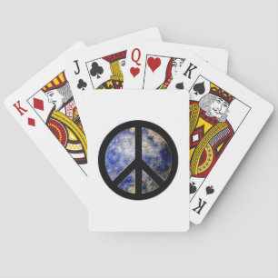 Spelkaarten voor vredessignalisatie speelkaarten