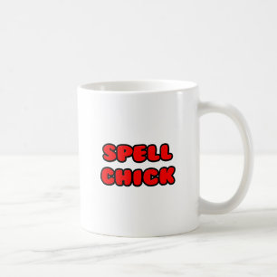 Spell Chick Red Koffiemok