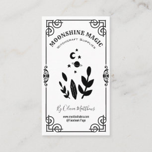 Spell Kit White Witte Witte Witte Witscambacht Visitekaartje