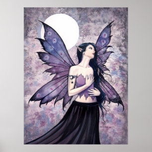 Spell of Night Fairy Poster door Molly Harrison