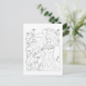 Spellbook Briefkaart (Staand voorkant)