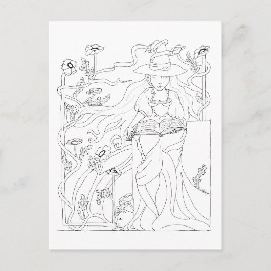 Spellbook Briefkaart (Voorkant)
