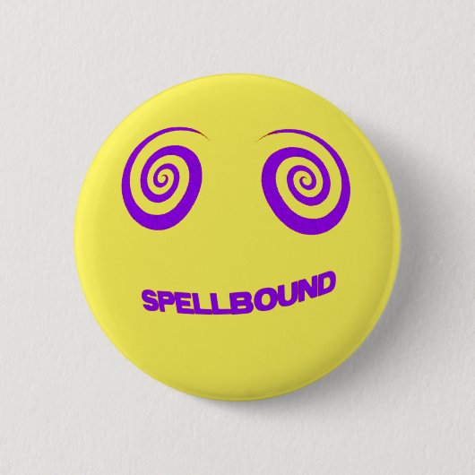 SPELLBOUND-BY-YELLOW RONDE BUTTON 5,7 CM (Voorkant)