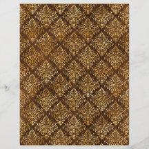 Spellcaster Burgundy & Gold Scrapbook — Papier
