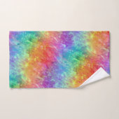 Spellcaster - levendige regenboog prisma ombre: bad handdoek (Handdoek)
