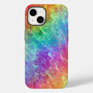 Spellcaster - levendige regenboog prisma ombre: Case-Mate iPhone 14 hoesje